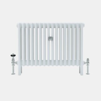 Florence 3 column 600mm curved steel column radiator